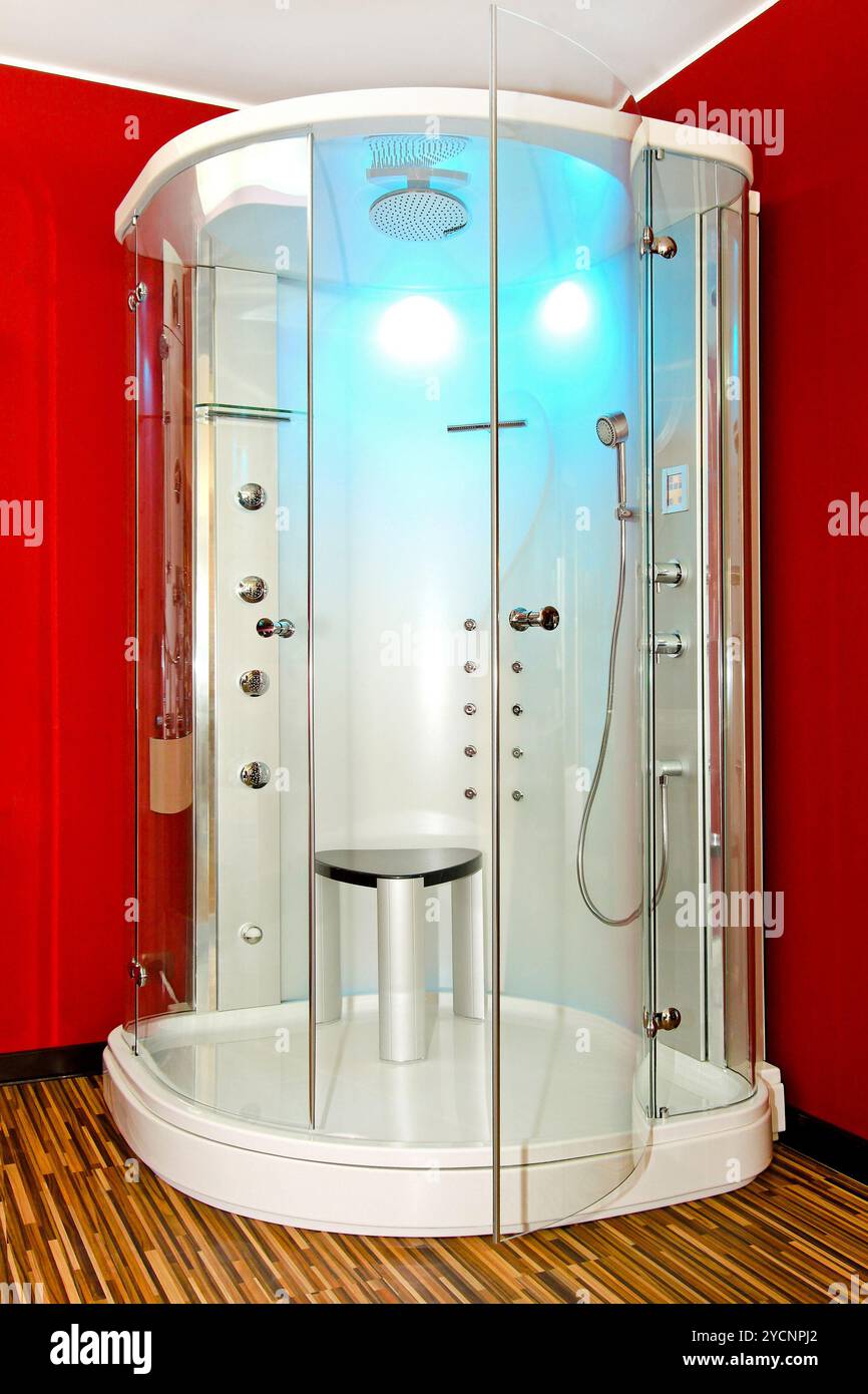 Cabina doccia Foto Stock