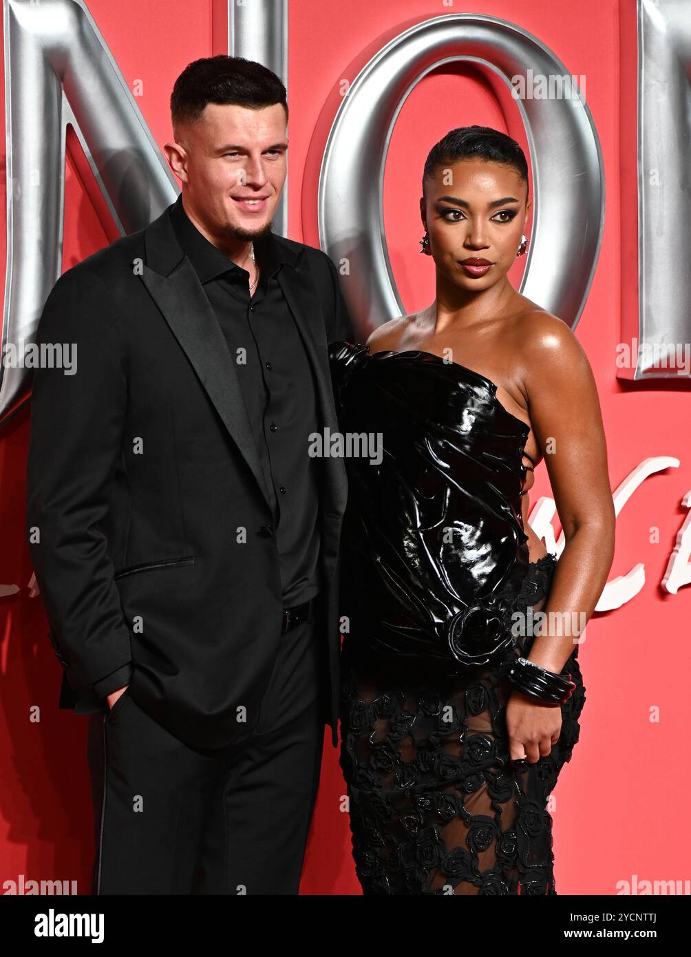 LONDRA, REGNO UNITO. 23 ottobre 2024. UMA Jammeh partecipa alla prima inglese di VENOM: The Last dance al BFI IMAX di Londra. (Foto di 李世惠/SEE li/Picture Capital) credito: Vedi li/Picture Capital/Alamy Live News Foto Stock