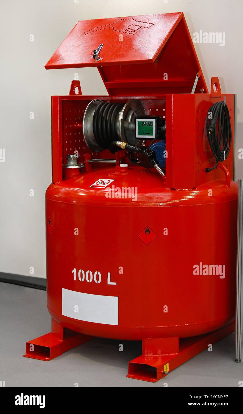 Stazione di servizio mobile Foto Stock