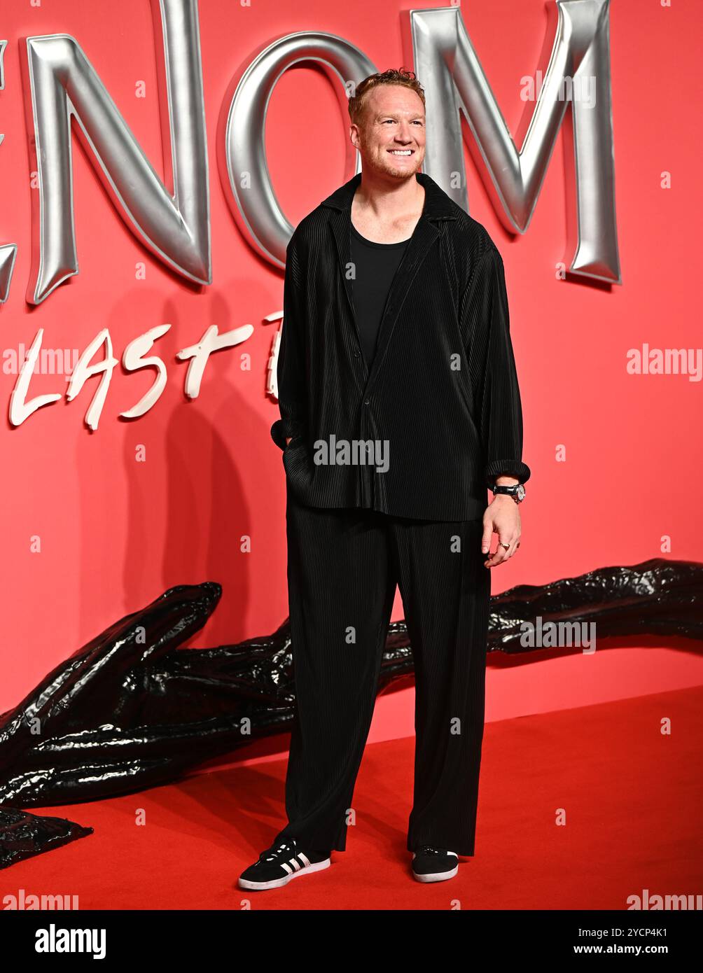 LONDRA, REGNO UNITO. 23 ottobre 2024. Greg Rutherford partecipa alla prima inglese di VENOM: The Last dance al BFI IMAX di Londra. (Foto di 李世惠/SEE li/Picture Capital) credito: Vedi li/Picture Capital/Alamy Live News Foto Stock