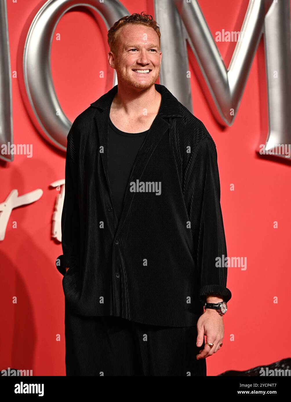 LONDRA, REGNO UNITO. 23 ottobre 2024. Greg Rutherford partecipa alla prima inglese di VENOM: The Last dance al BFI IMAX di Londra. (Foto di 李世惠/SEE li/Picture Capital) credito: Vedi li/Picture Capital/Alamy Live News Foto Stock
