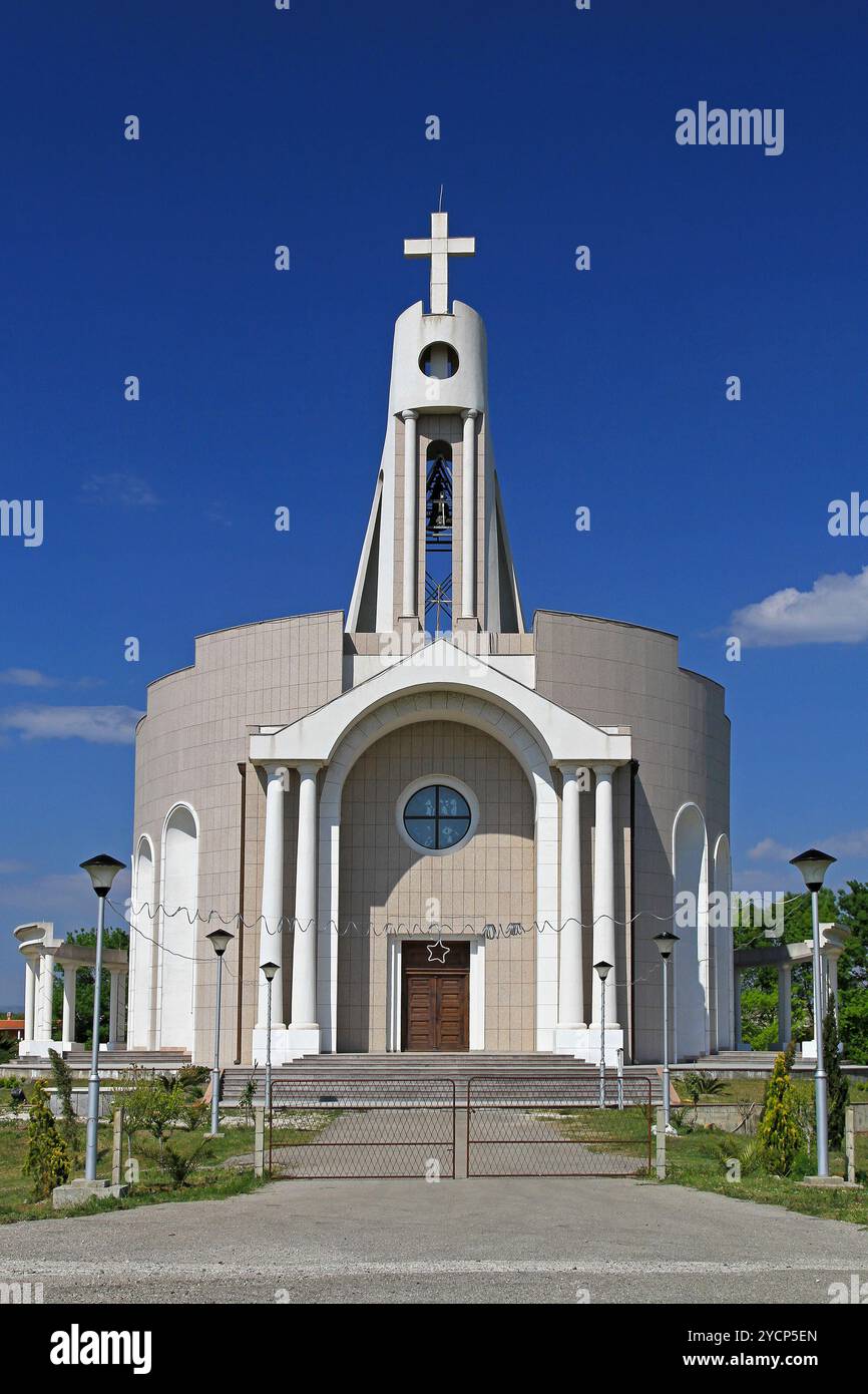 Chiesa cattolica albanese Foto Stock