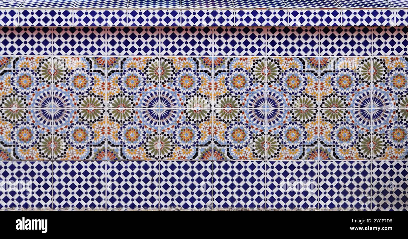 Piastrelle marocchine Foto Stock