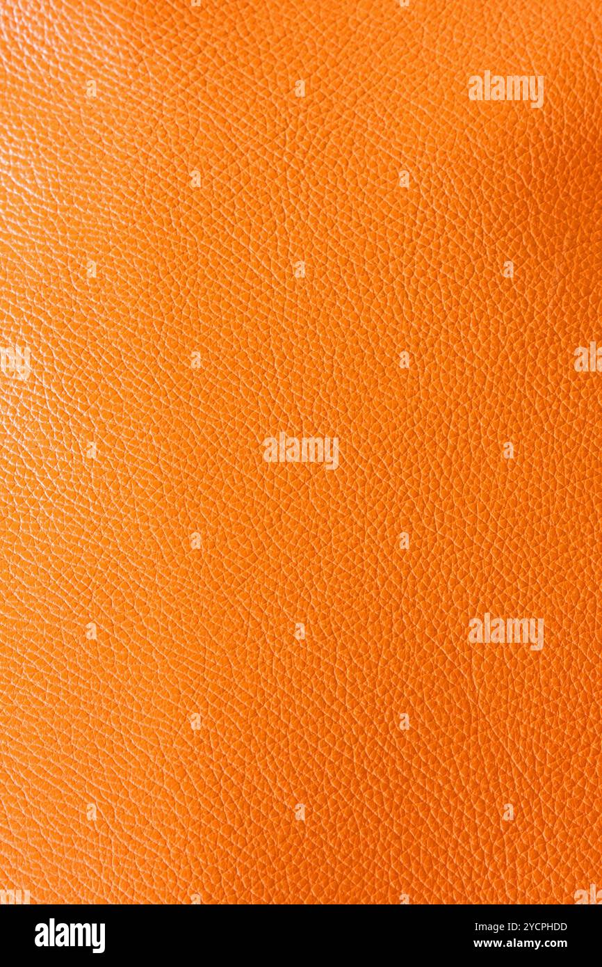 Pelle arancione Foto Stock