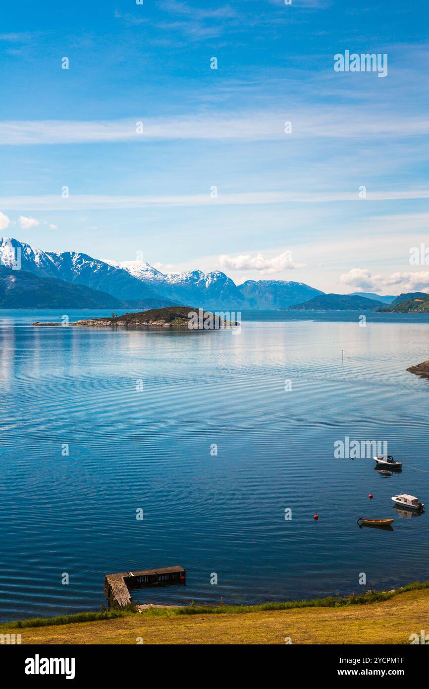 Bella natura Norvegia. Foto Stock