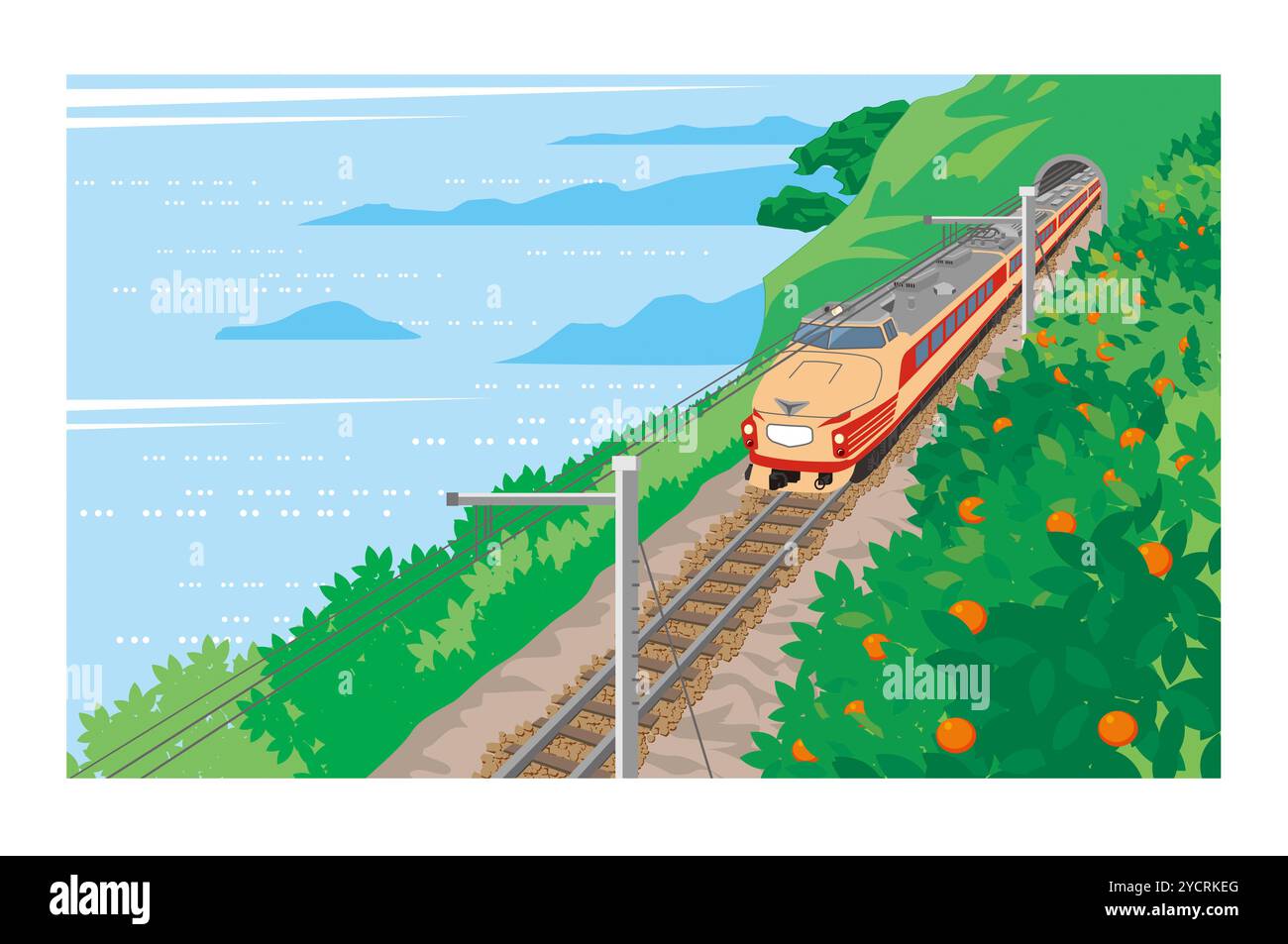 Serie 485 Bonnet Express Foto Stock