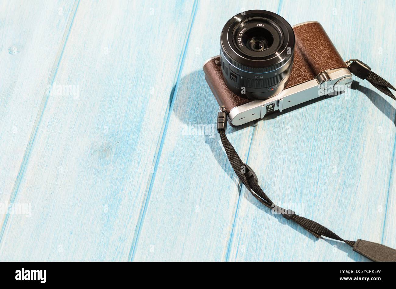 In stile retrò fotocamera Foto Stock