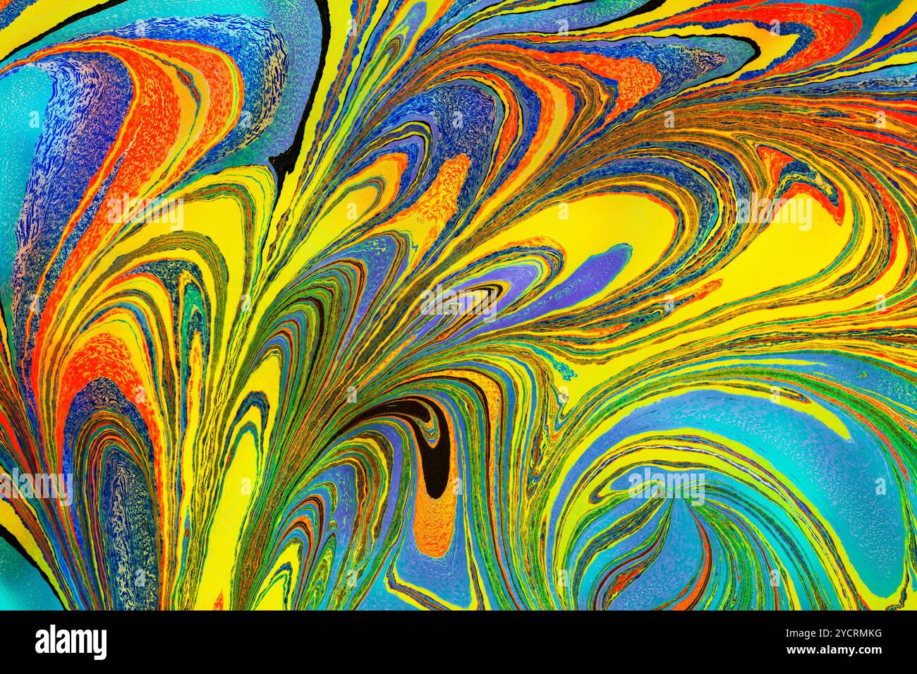 Marmorizzazione Foto Stock