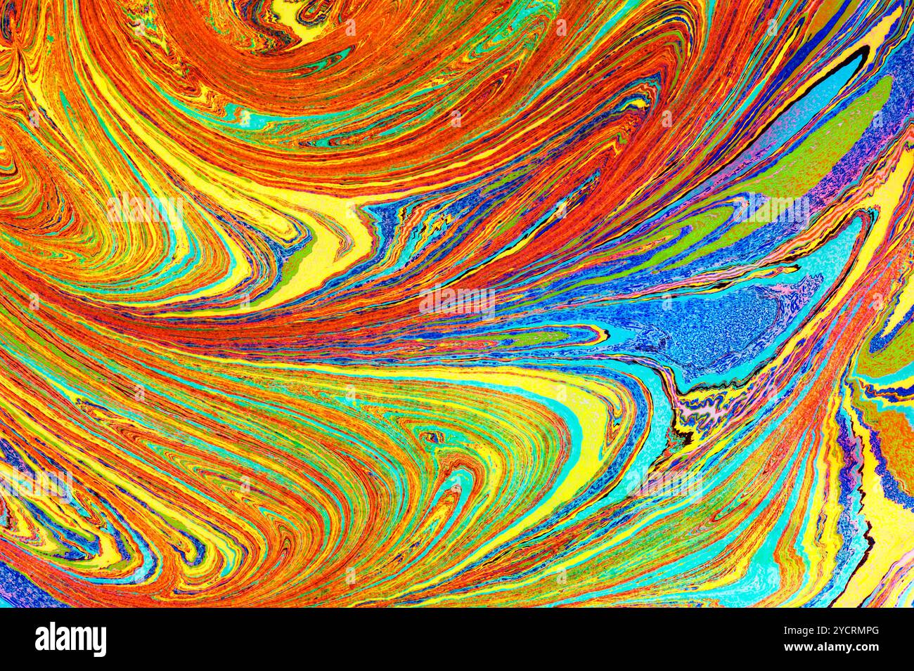 Marmorizzazione Foto Stock