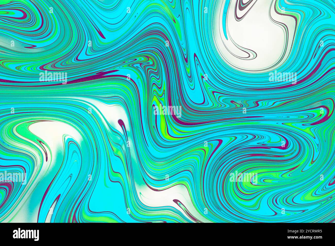 Marmorizzazione Foto Stock