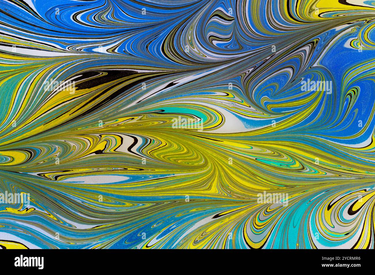 Marmorizzazione Foto Stock