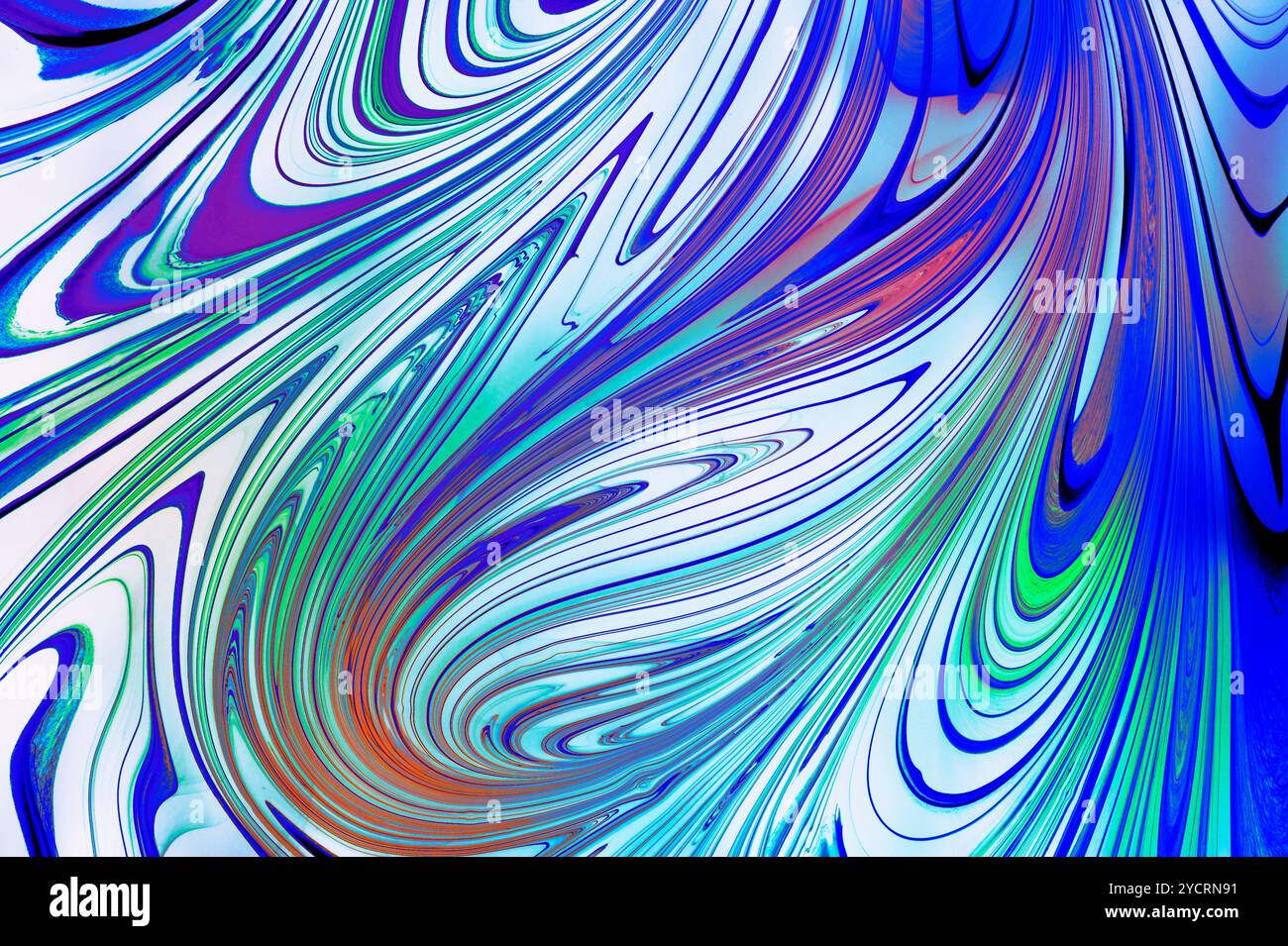 Marmorizzazione Foto Stock