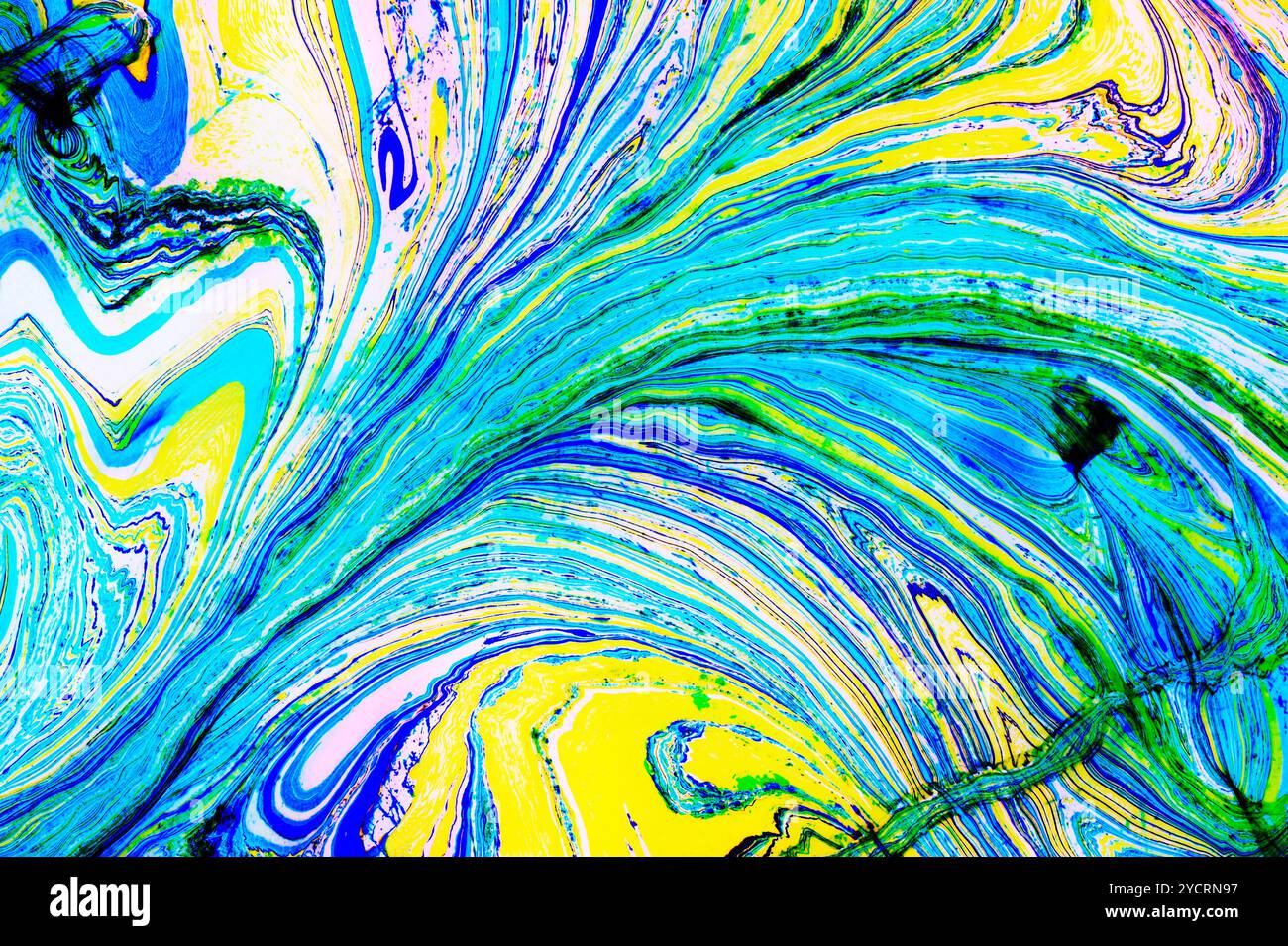 Marmorizzazione Foto Stock