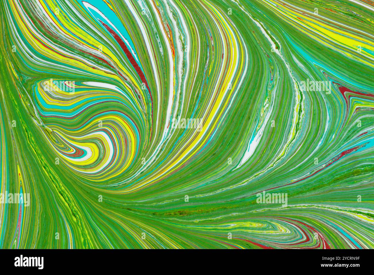 Marmorizzazione Foto Stock