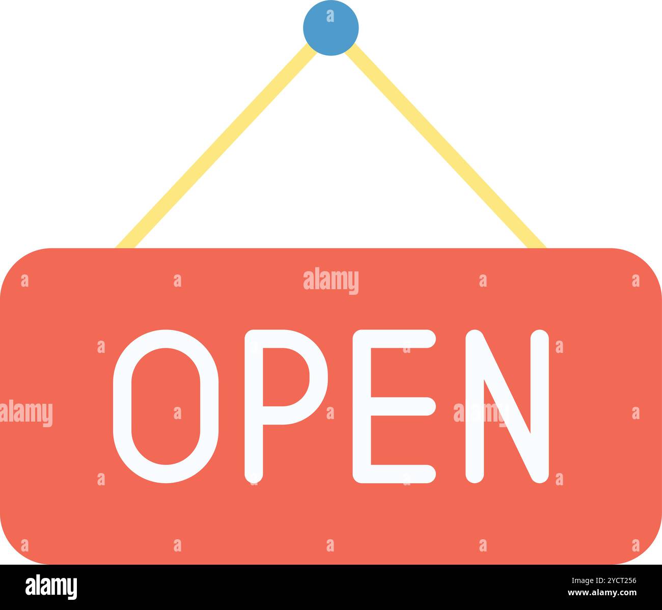 Aprire l'immagine vettoriale dell'icona del segno. Adatto per applicazioni mobili applicazioni Web e supporti di stampa. Illustrazione Vettoriale