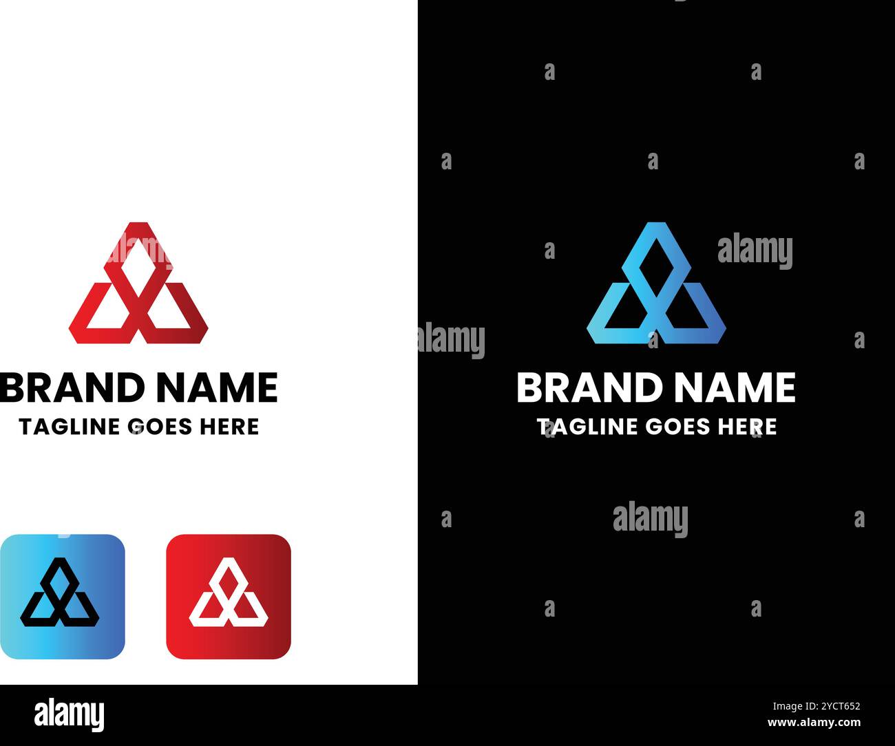 Crea Un logo Letter Illustrazione Vettoriale