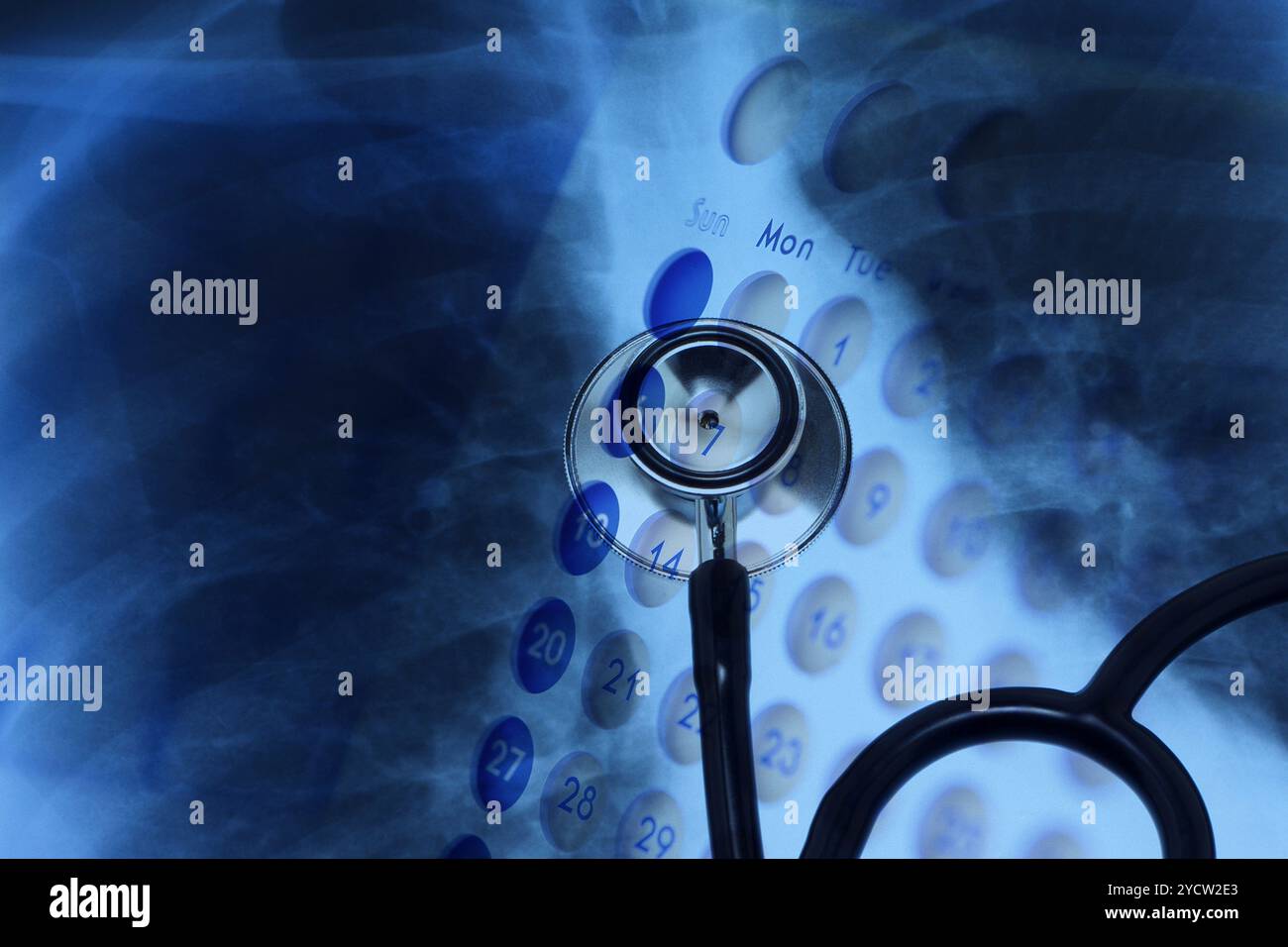 Immagini mediche Foto Stock