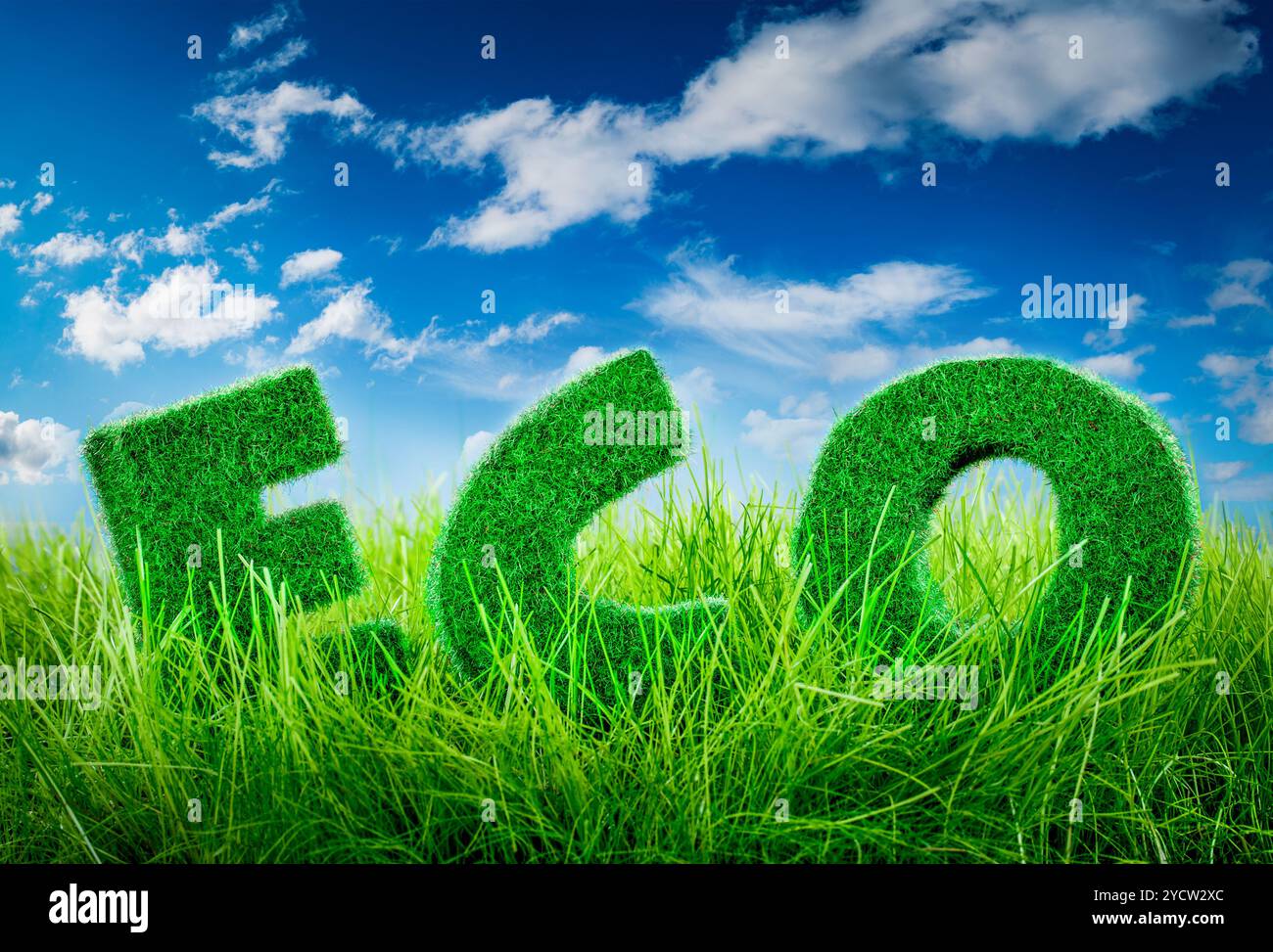 Concetto di eco Foto Stock