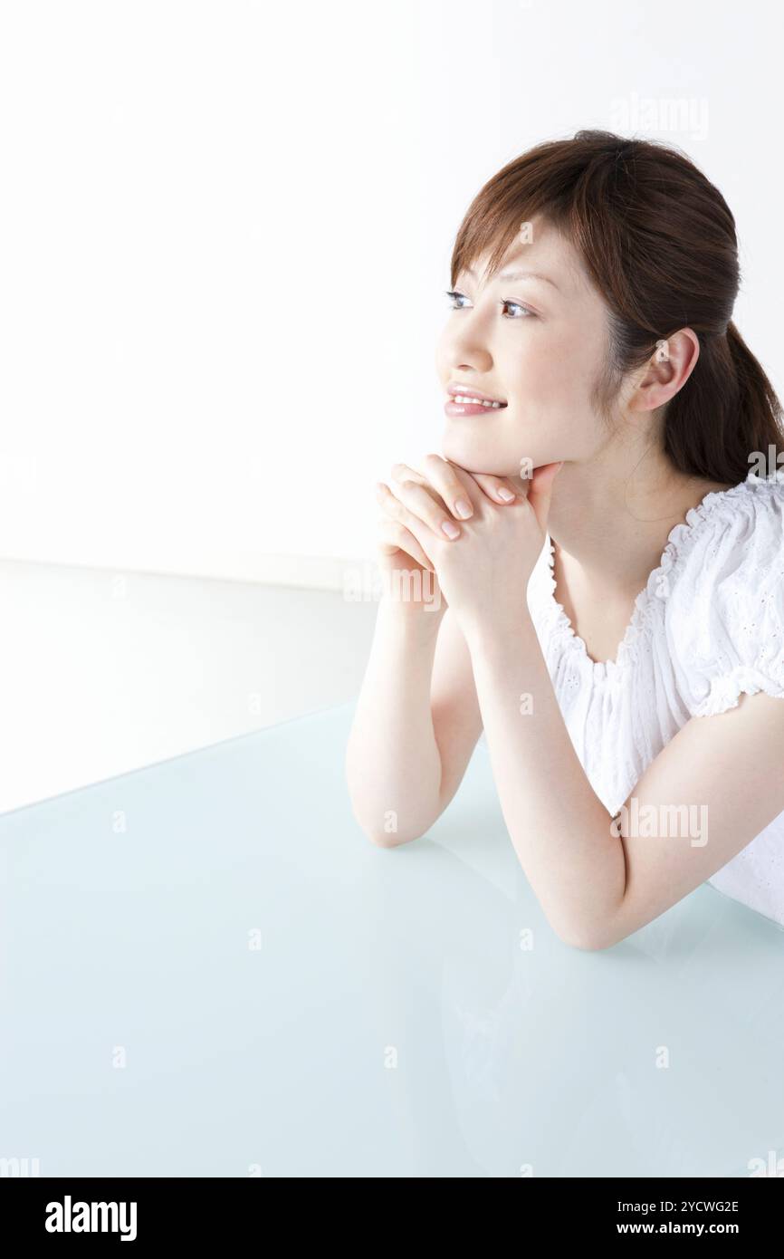 Ritratto femminile Foto Stock