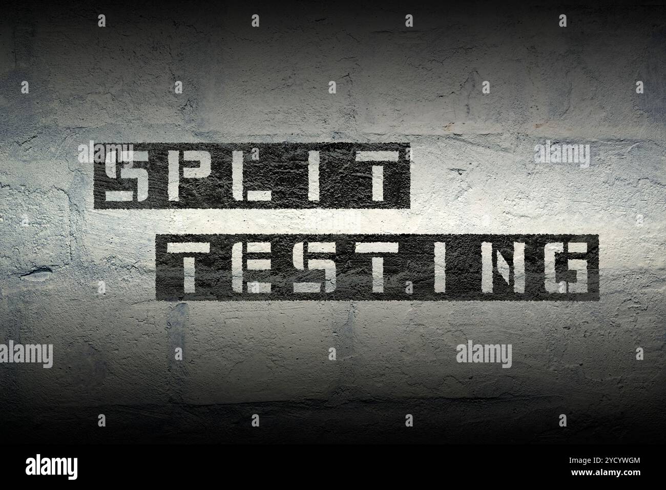 Analisi frazionata gr Foto Stock