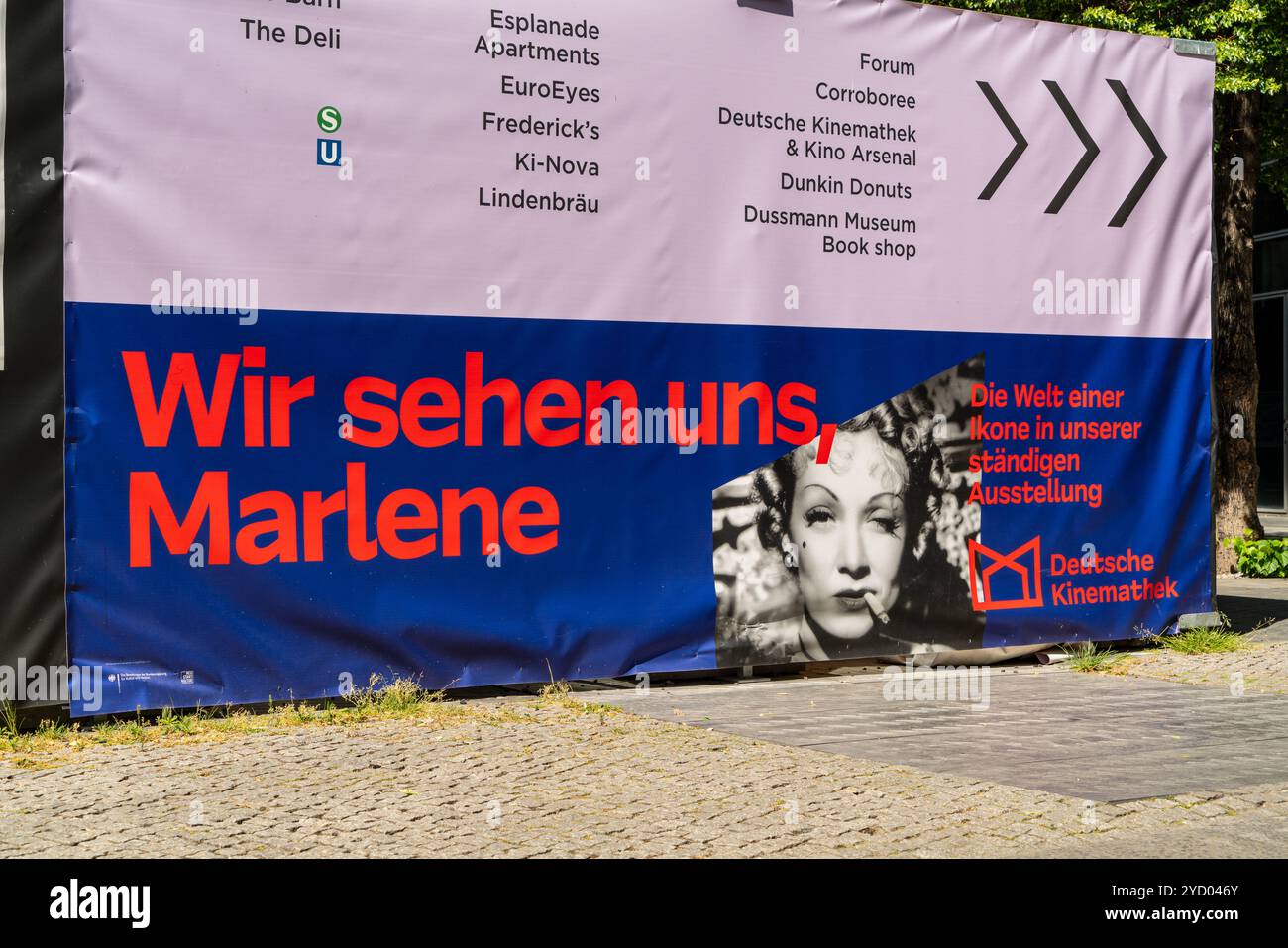 Berlino 2024: Il Deutsche Kinemathek - Museum für Film und Fernsehen è un importante archivio cinematografico tedesco. Foto Stock