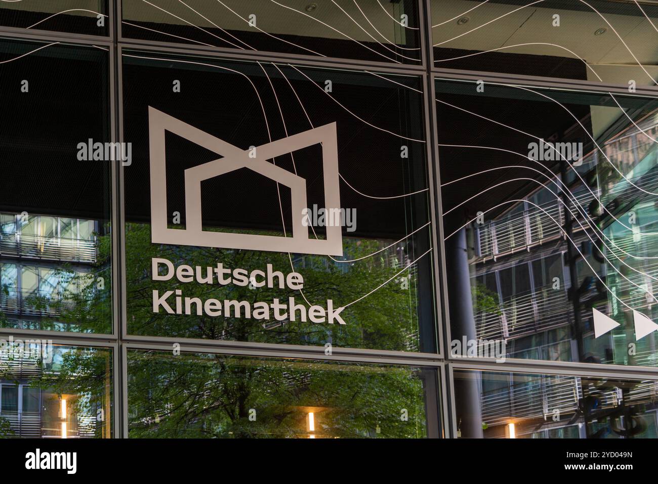 Berlino 2024: Il Deutsche Kinemathek - Museum für Film und Fernsehen è un importante archivio cinematografico tedesco. Foto Stock