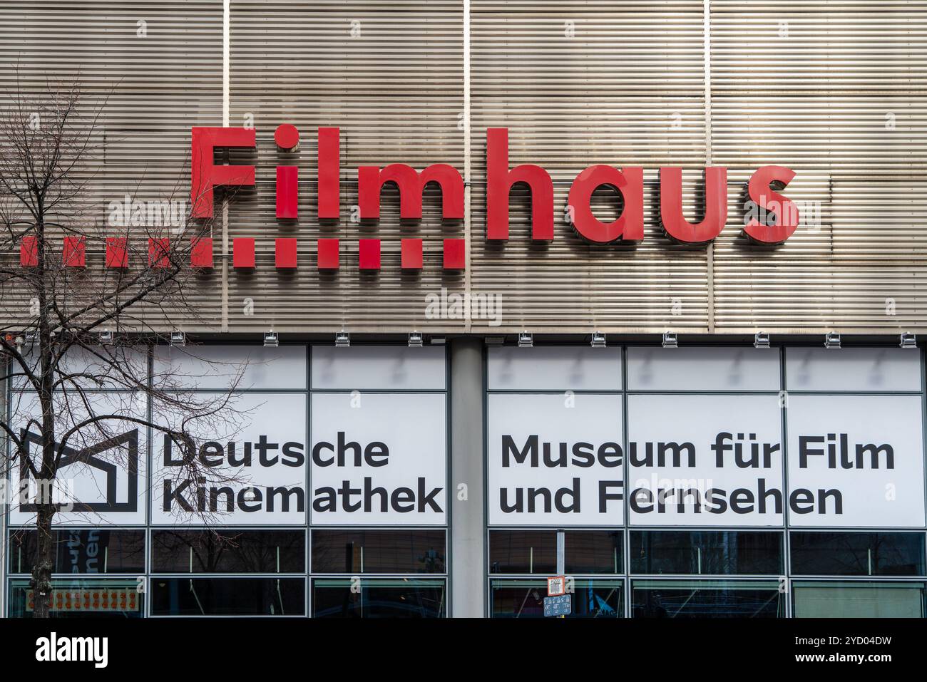 Berlino 2024: Il Deutsche Kinemathek - Museum für Film und Fernsehen è un importante archivio cinematografico tedesco. Foto Stock