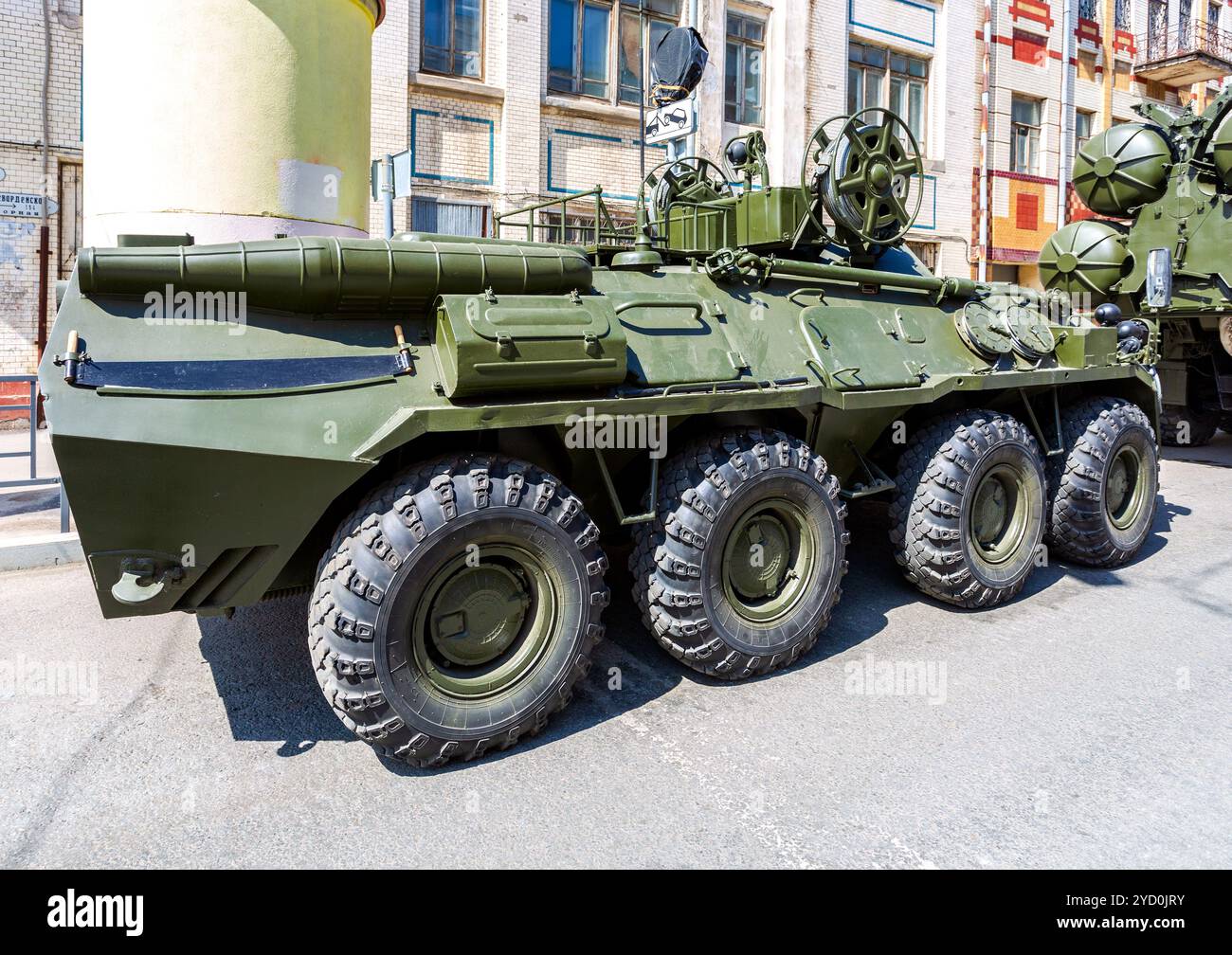 Ruote di recupero corazzato veicolo ARV-k basati sul BTR-80 Foto Stock