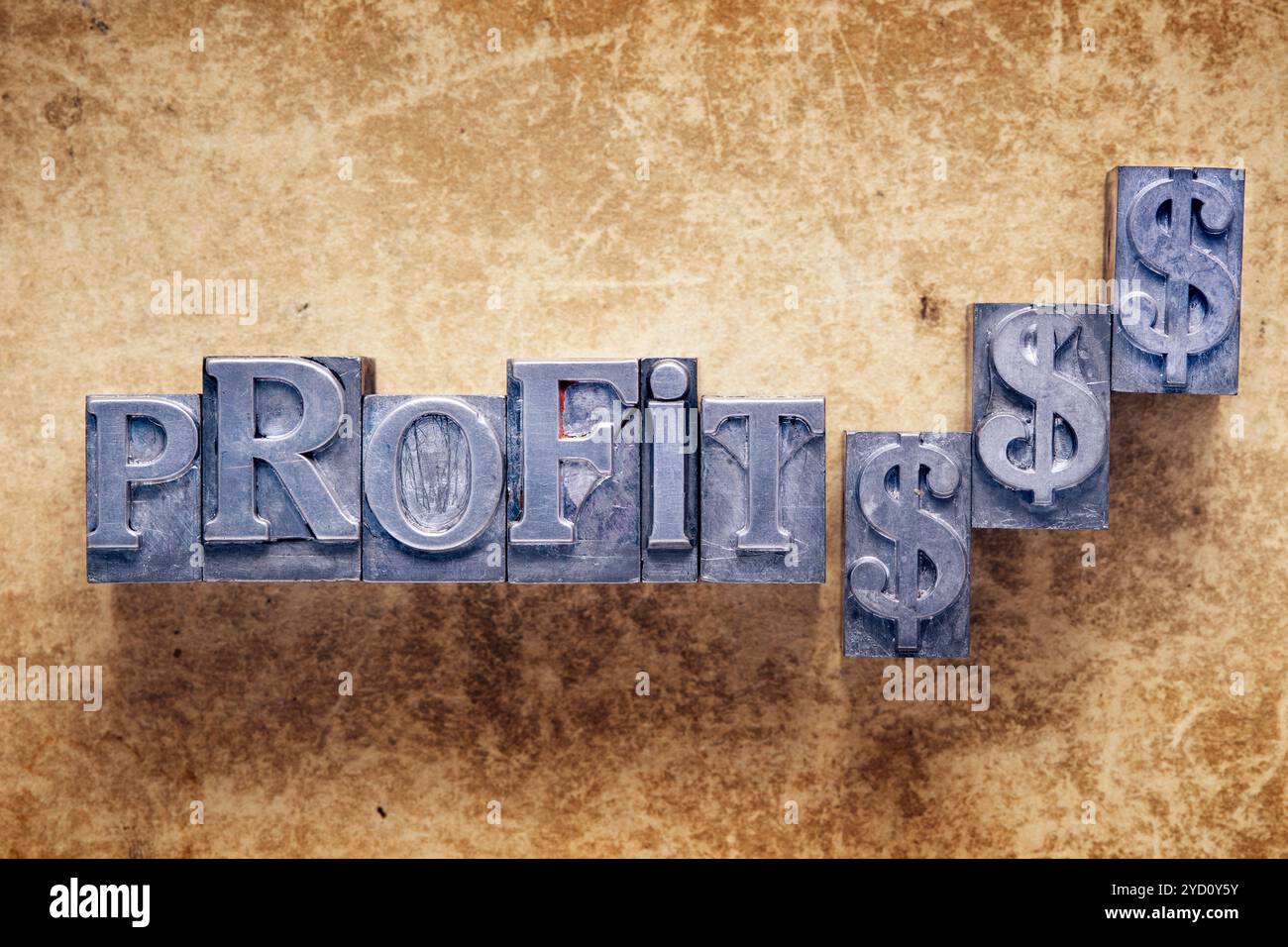 Profitto soddisfatto Foto Stock