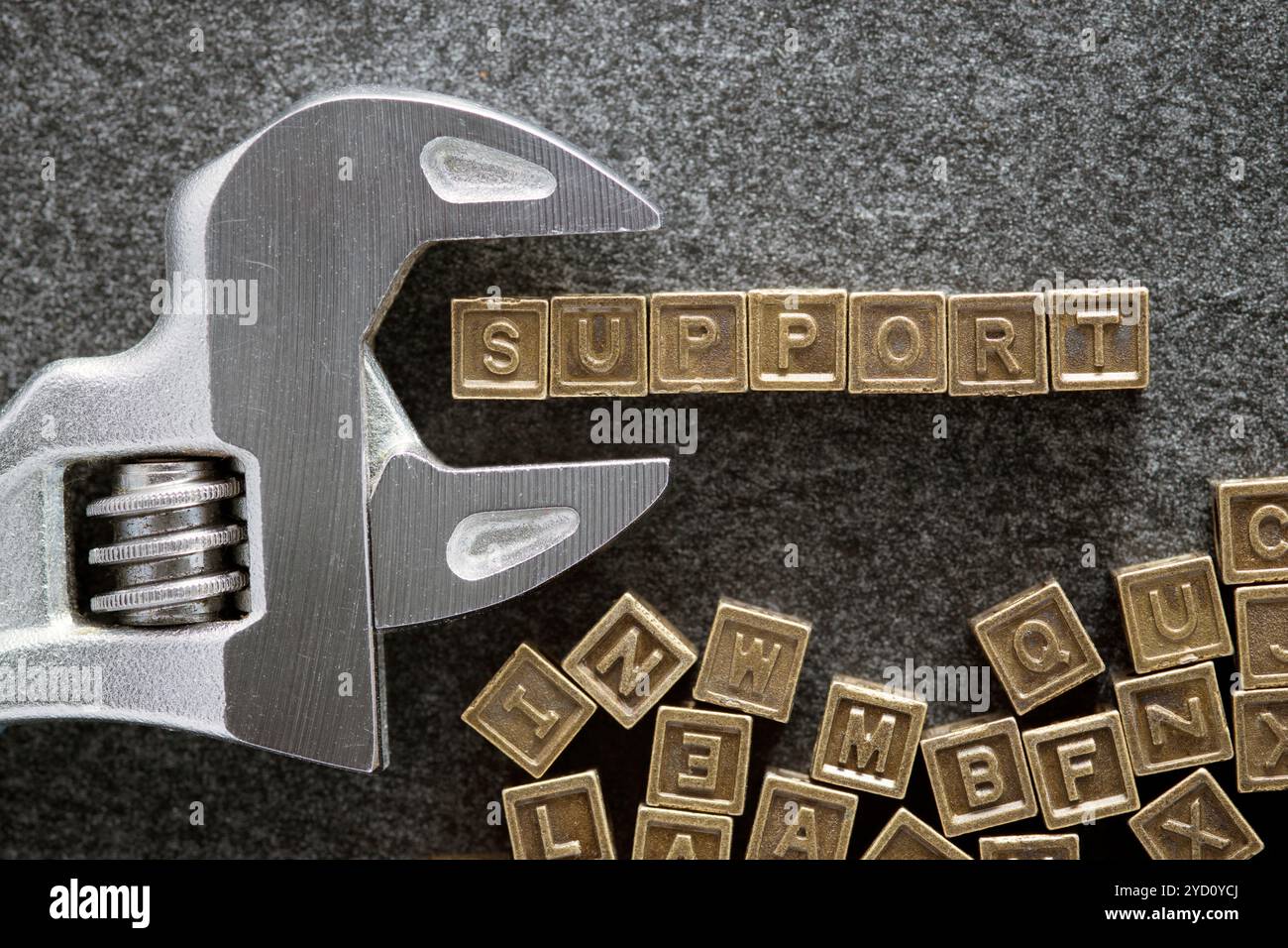 Blocchi di supporto Foto Stock