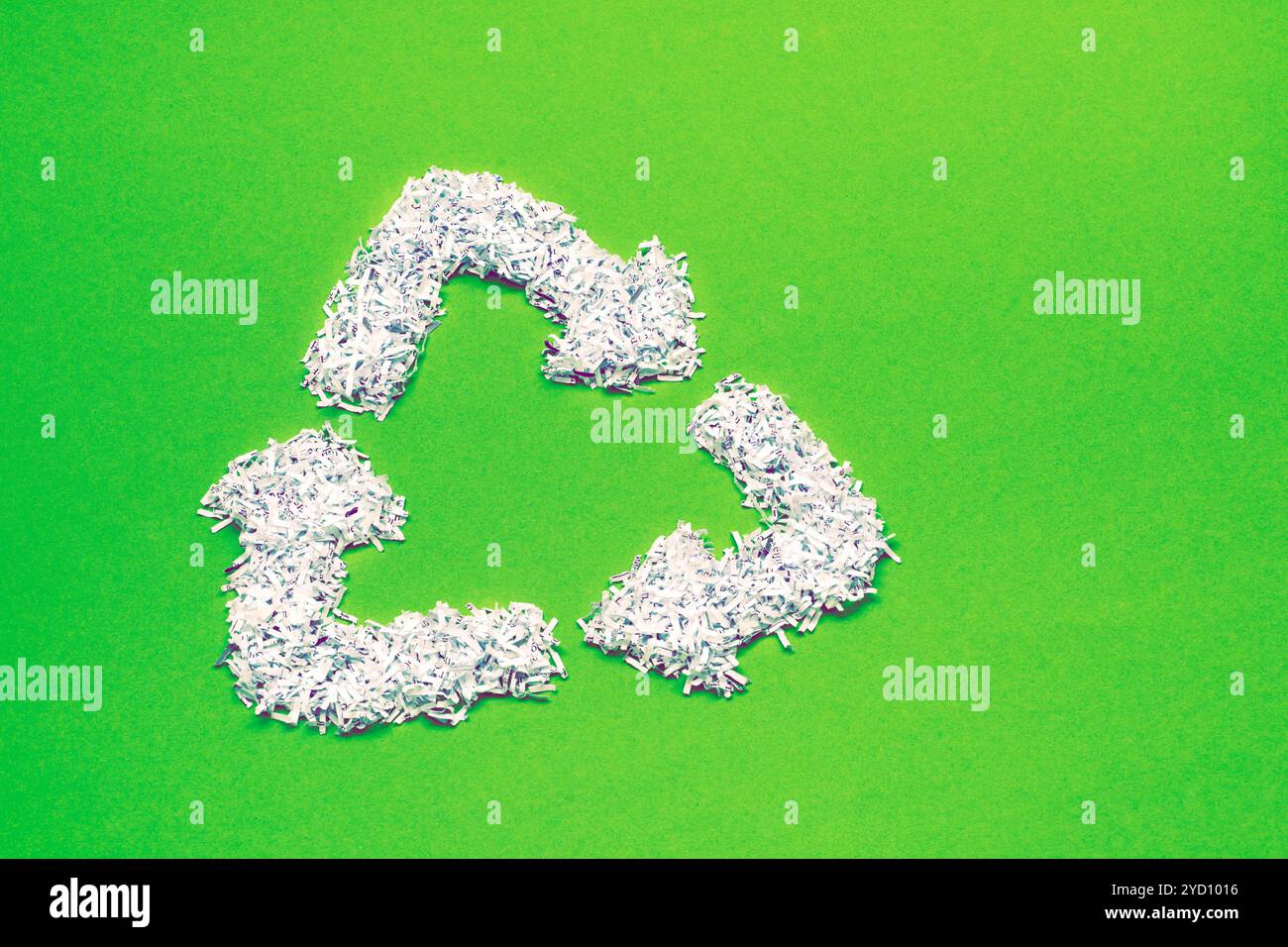 Riciclare in verde Foto Stock
