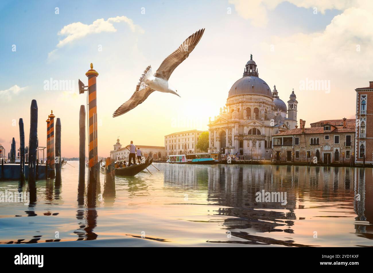 Gand Canal a Venezia Foto Stock