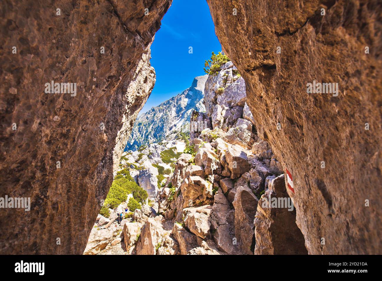 Eagle's Nest o Kehlstein Rock Cave Alpine Landscape Foto Stock