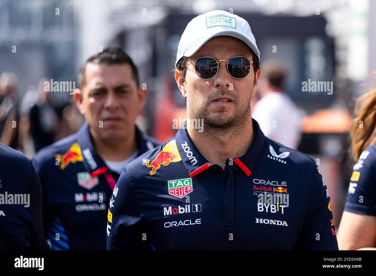 Città del Messico, Vereinigte Staaten. 24 ottobre 2024. Sergio Checo Perez (Oracle Red Bull Racing, Mexiko, #11), mex, Formel 1 Weltmeisterschaft, Grand Prix von Mexiko City, autodromo Hermanos Rodriguez, Media Day, 24.10.2024 foto: Eibner-Pressefoto/Michael Memmler credito: dpa/Alamy Live News Foto Stock