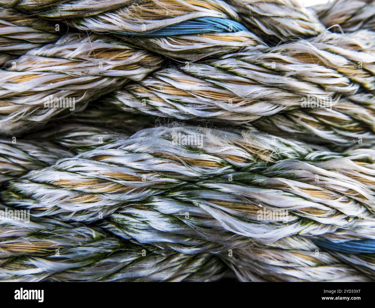 Abstract Texture di sfondo di Weathered cima nautica Foto Stock