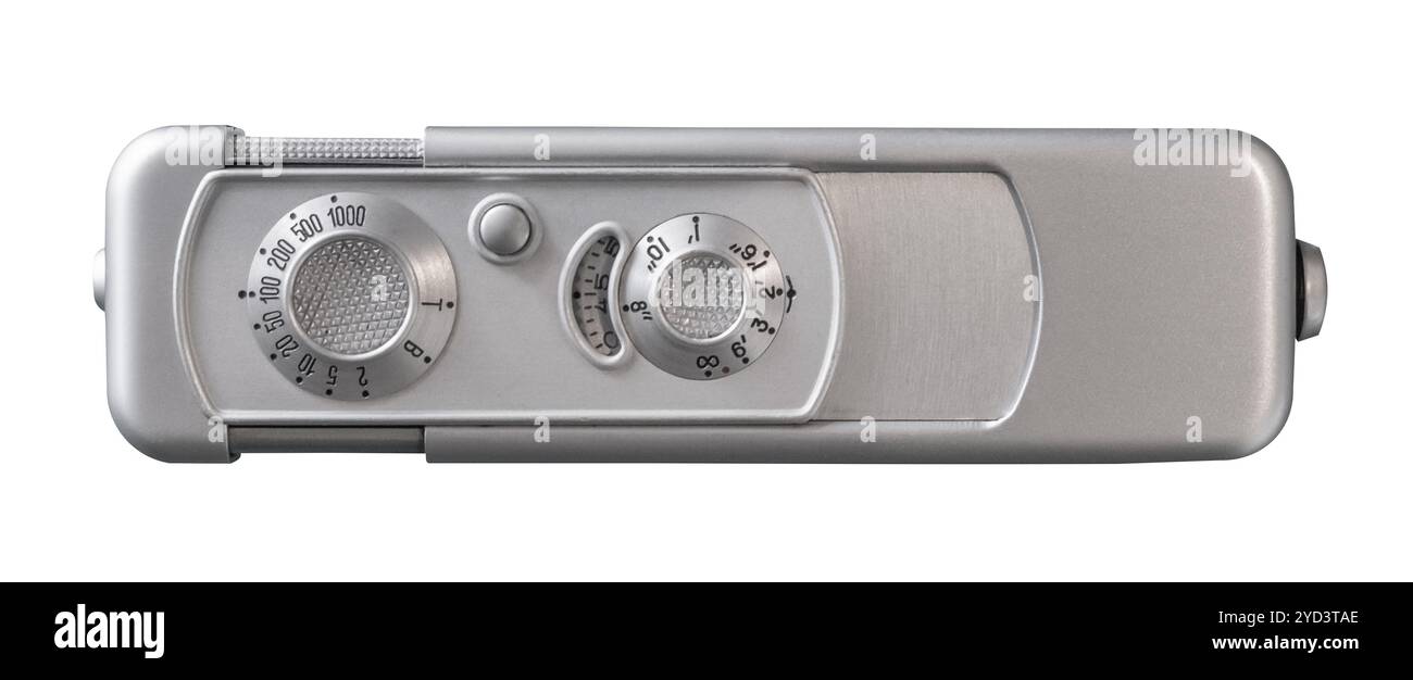 Telecamera spia ultraminiaturizzata isolata Foto Stock