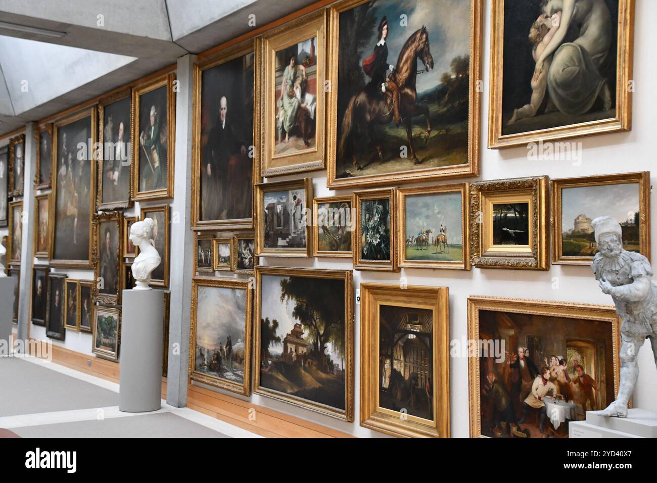 Yale Center for British Art presso la Yale University di New Haven, Connecticut Foto Stock