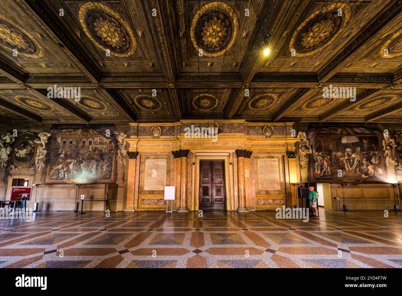Piazza Maggiore di Bologna, Emilia Romagna, Italia Foto Stock