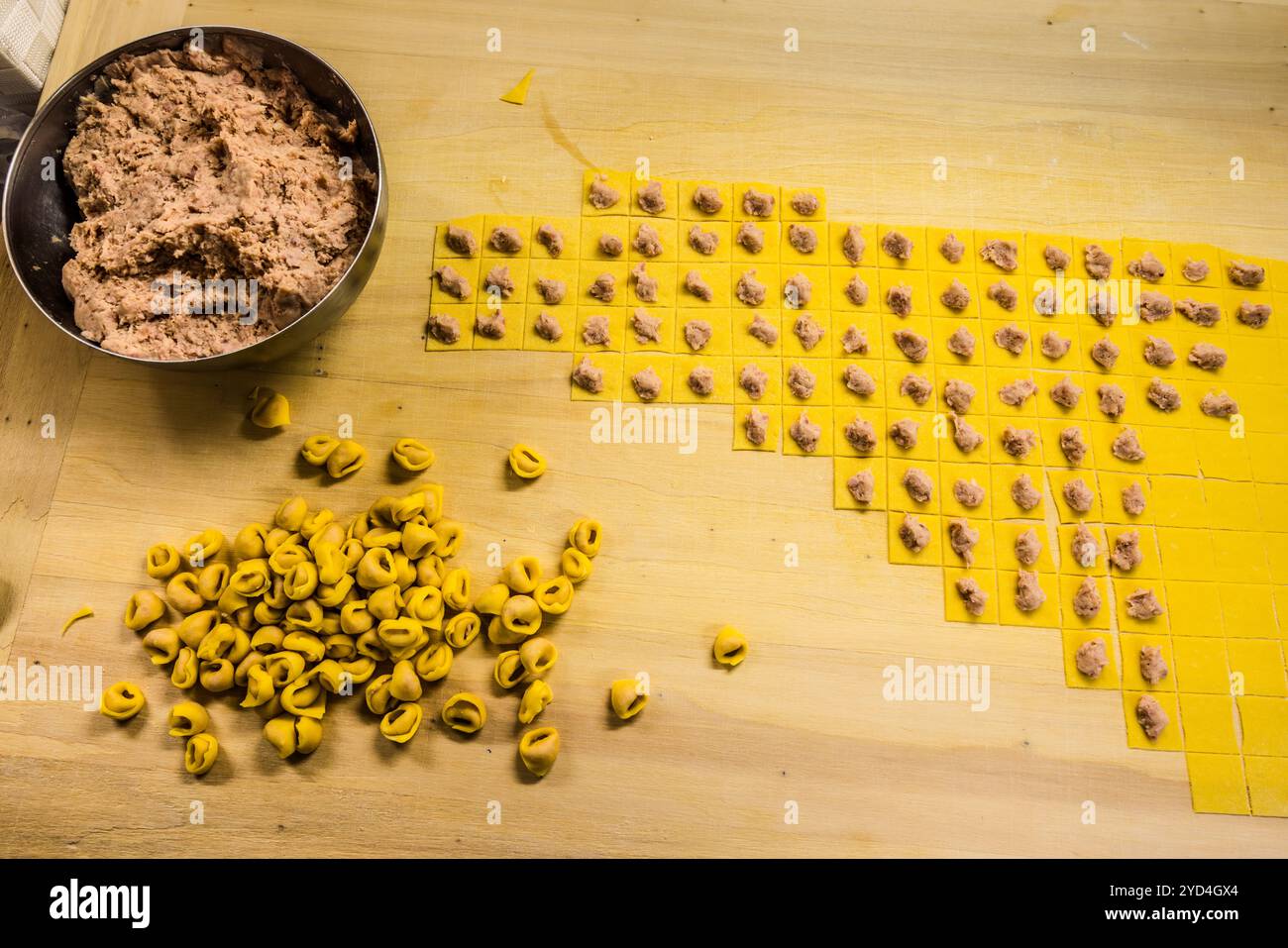 Via Belvedere, Bologna, Emilia-Romagna, Italia Foto Stock