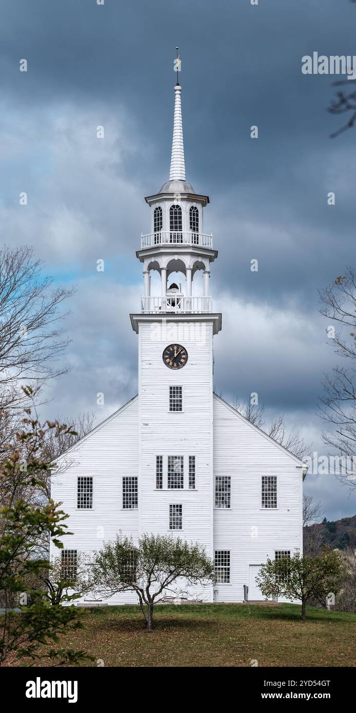 Storica residenza cittadina nel Vermont Foto Stock