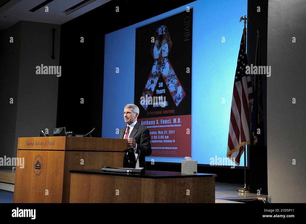Il 31 maggio 2011, il direttore del NIAID Anthony S. Fauci, M.D. Foto Stock