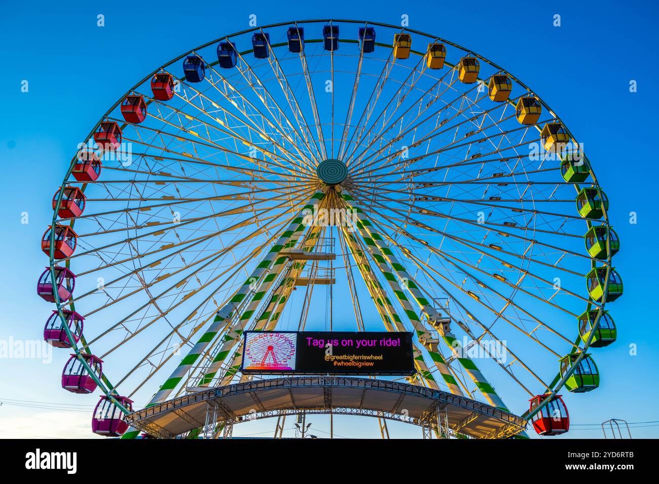 Fiera statale annuale che si tiene alla Oklahoma State Fair, Oklahoma Foto Stock