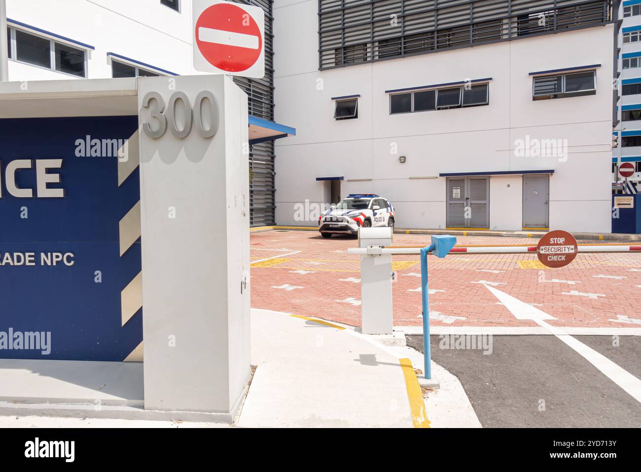 Singapore Marine Parade Police Station NPC Foto Stock