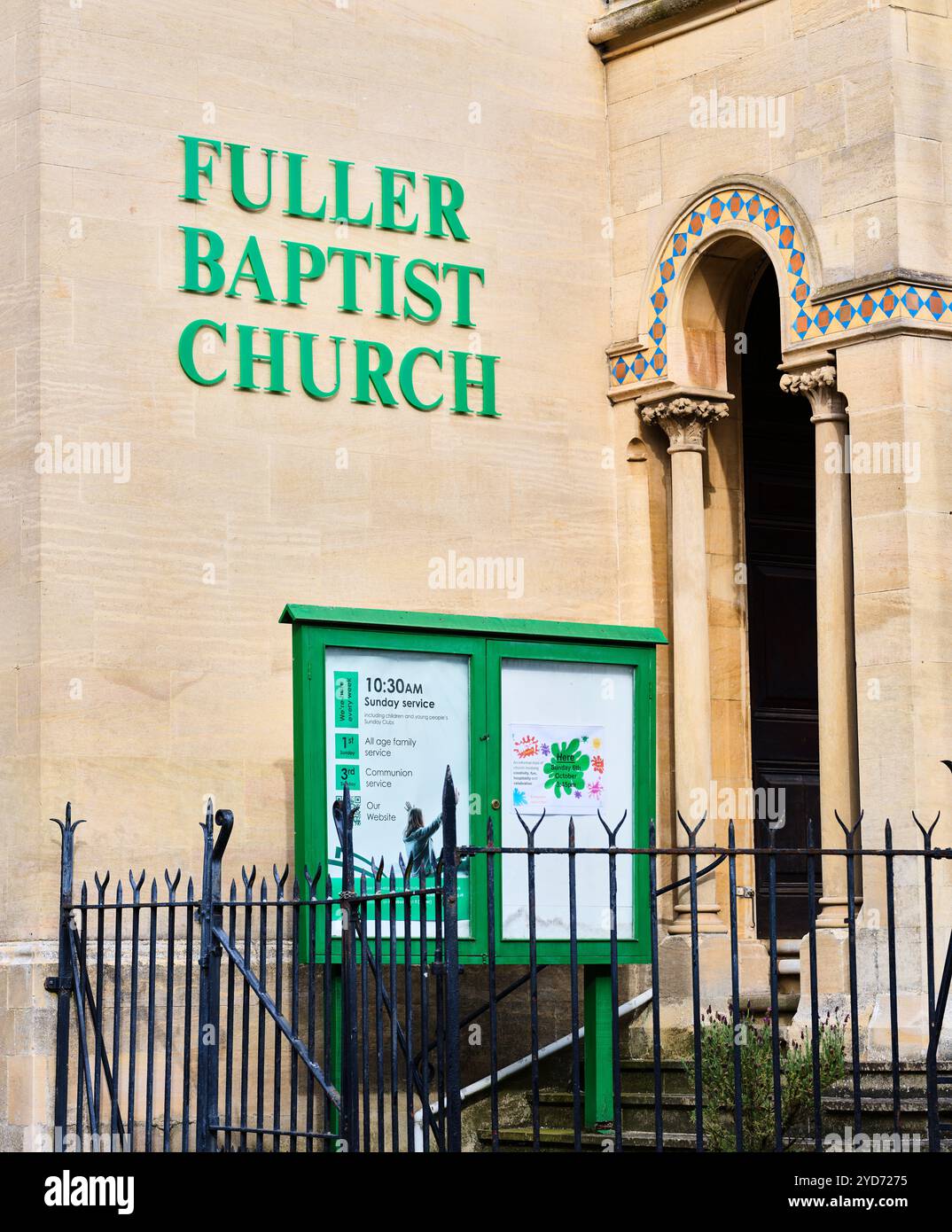 Fuller christian baptist Church, Gold Street, Kettering, Inghilterra. Foto Stock