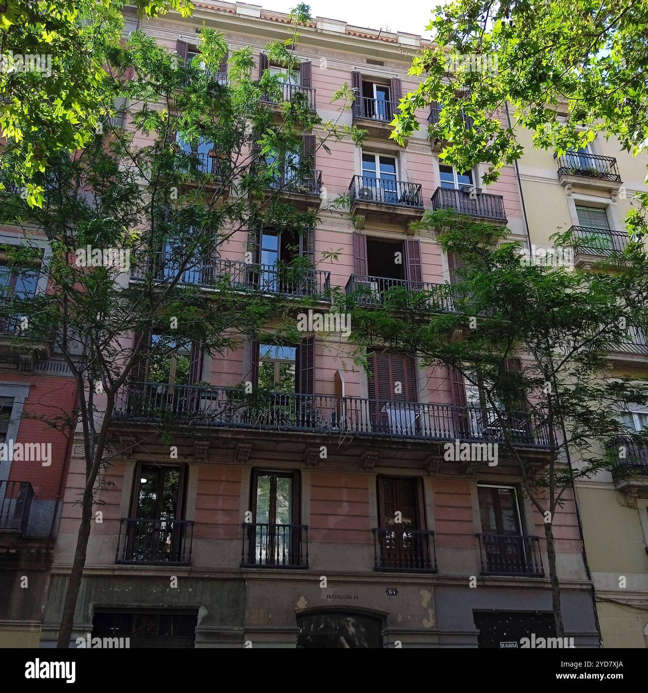 Barcellona è una meta turistica molto conosciuta Foto Stock