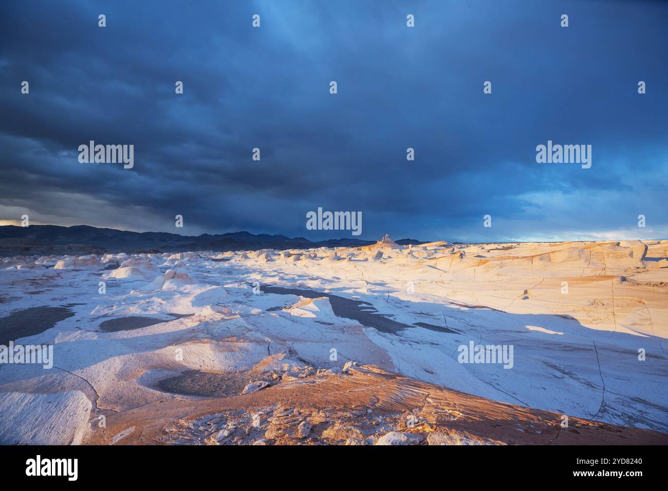 Fantastici paesaggi panoramici dell'Argentina settentrionale. Splendidi paesaggi naturali. Campo de Piedra Pomez vicino a Antofagasta de la Sierra, Puna. Foto Stock