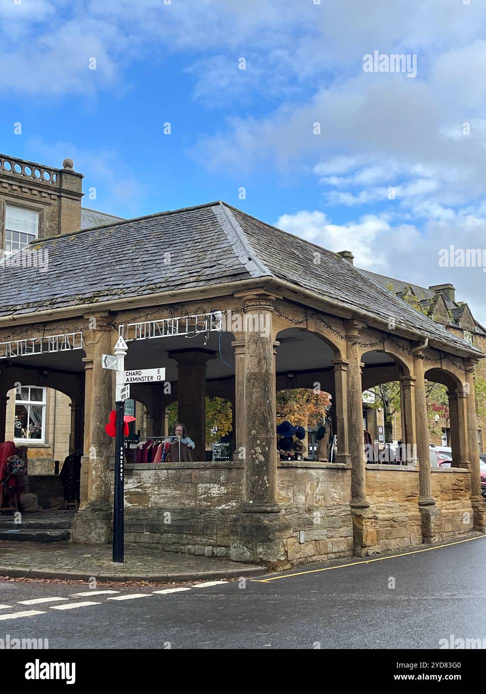 Market Town di Ilminster nel Somerset, Inghilterra, Regno Unito. Foto Stock