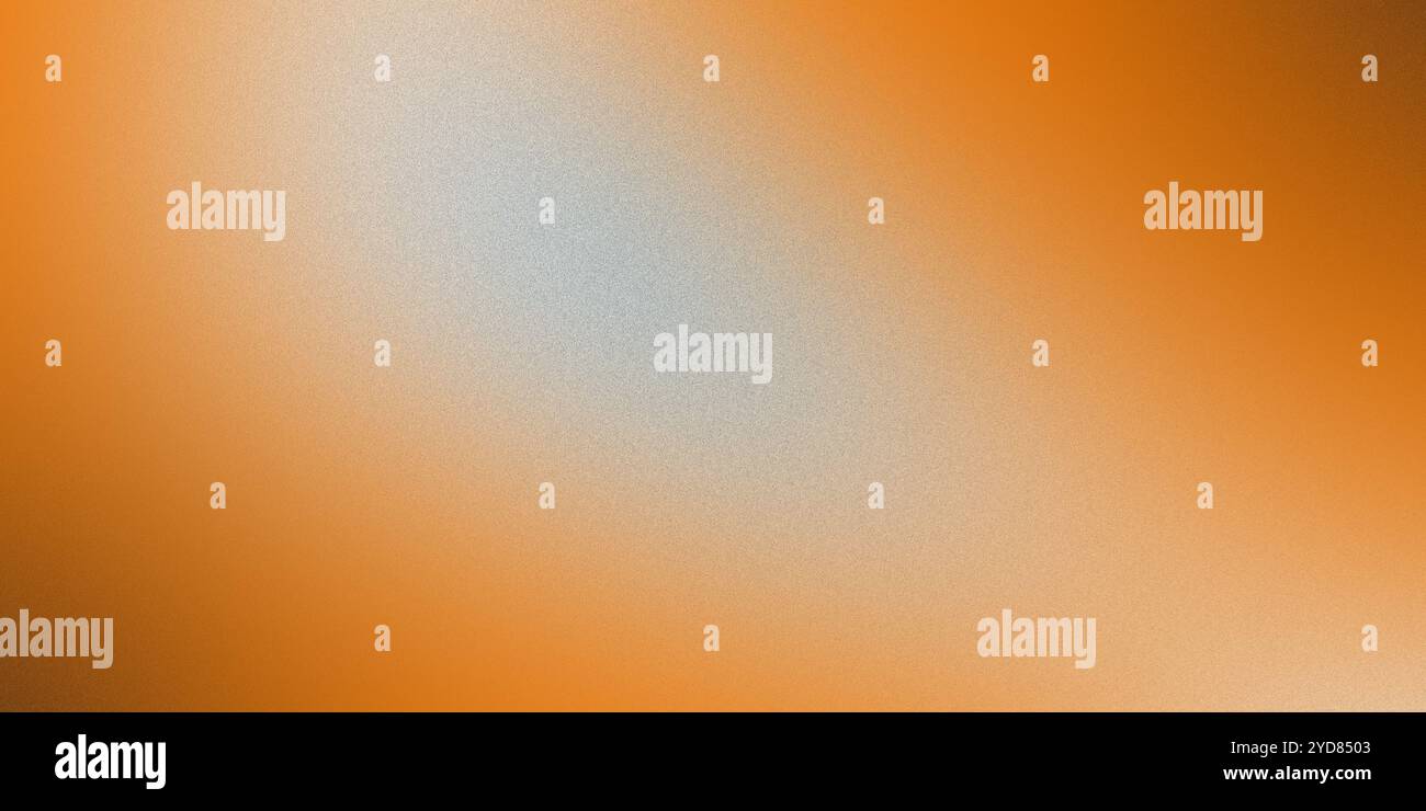 Lo sfondo sfumato sbiadisce da arancione a grigio Foto Stock
