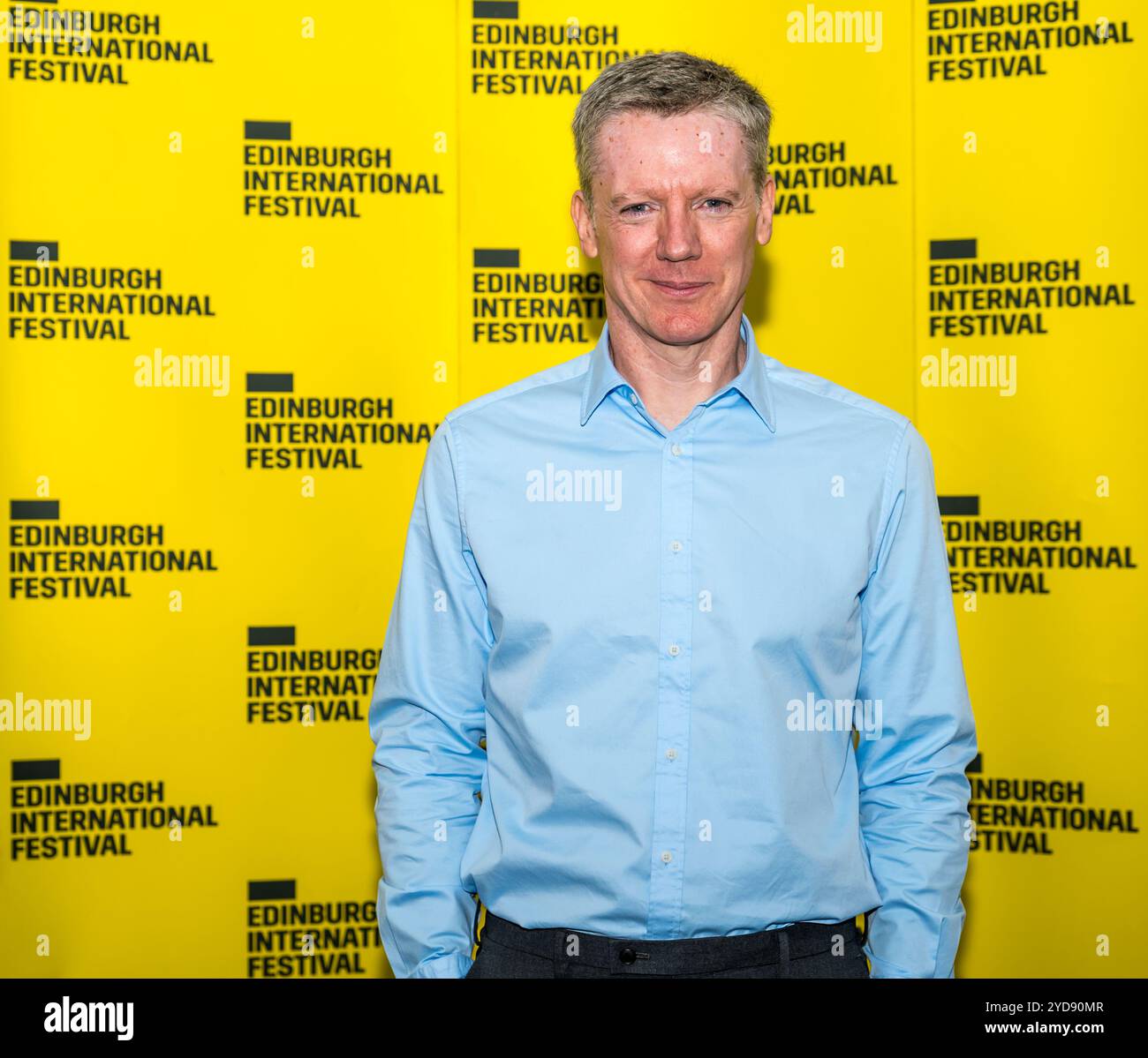 Fergus Linehan, Direttore del Festival Internazionale di Edimburgo, Scozia, Regno Unito Foto Stock