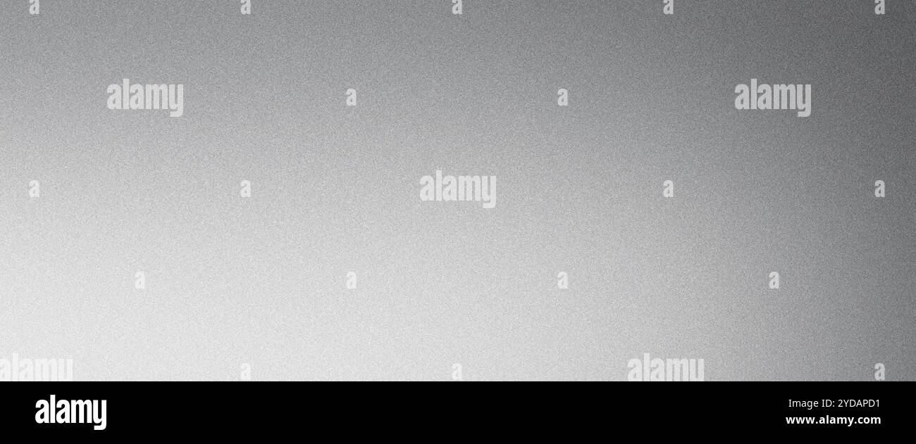 Sfondo argento con sfumatura di luce e texture granulosità, perfetto per una varietà di progetti Foto Stock